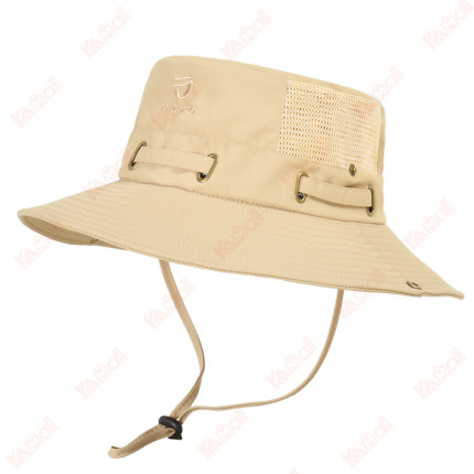 khaki adjustable nylon summer hats